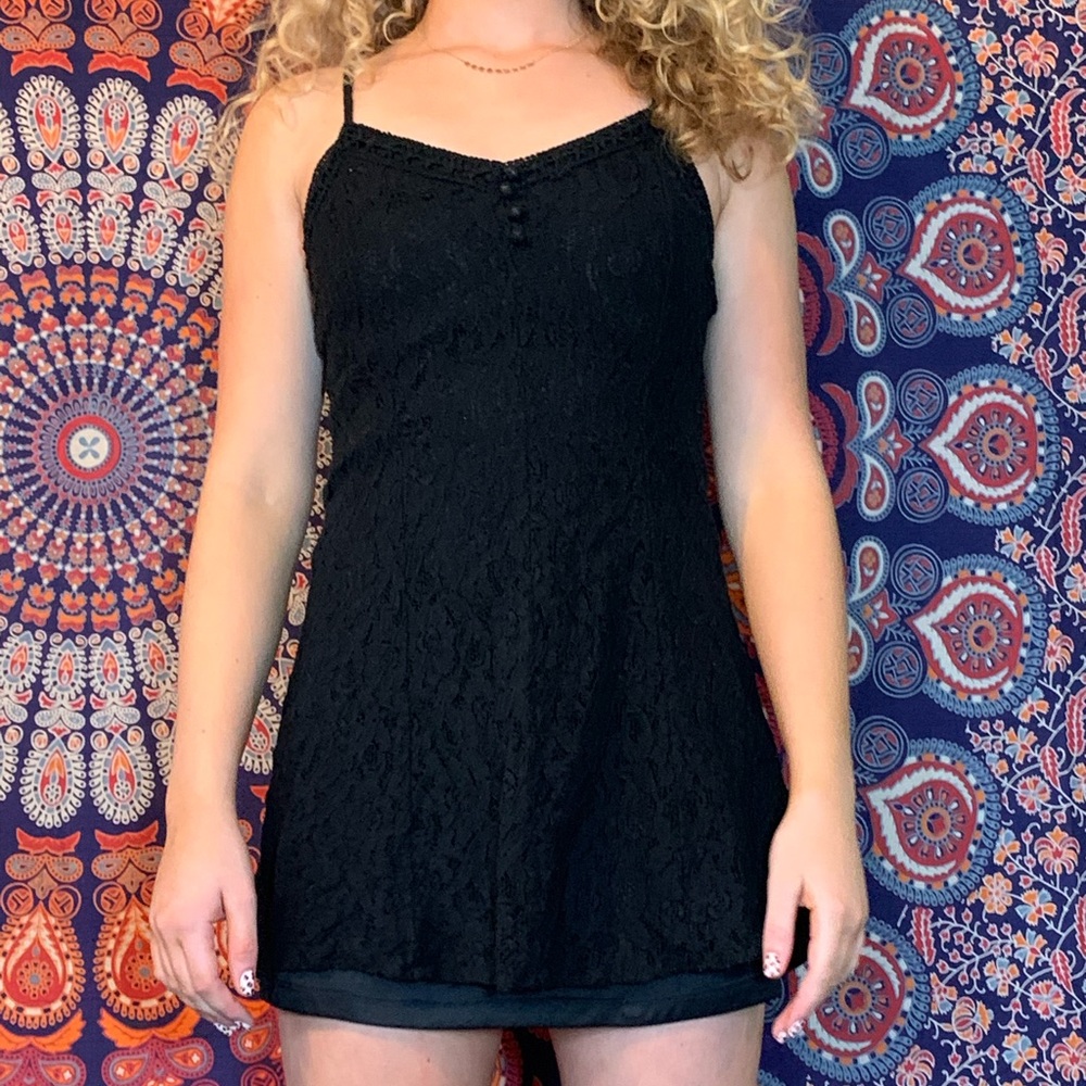 super cute, lacy, forever 21 mini dress!